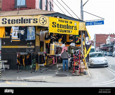 steelers store strip district pittsburgh pa|steelers merchandise strip district.